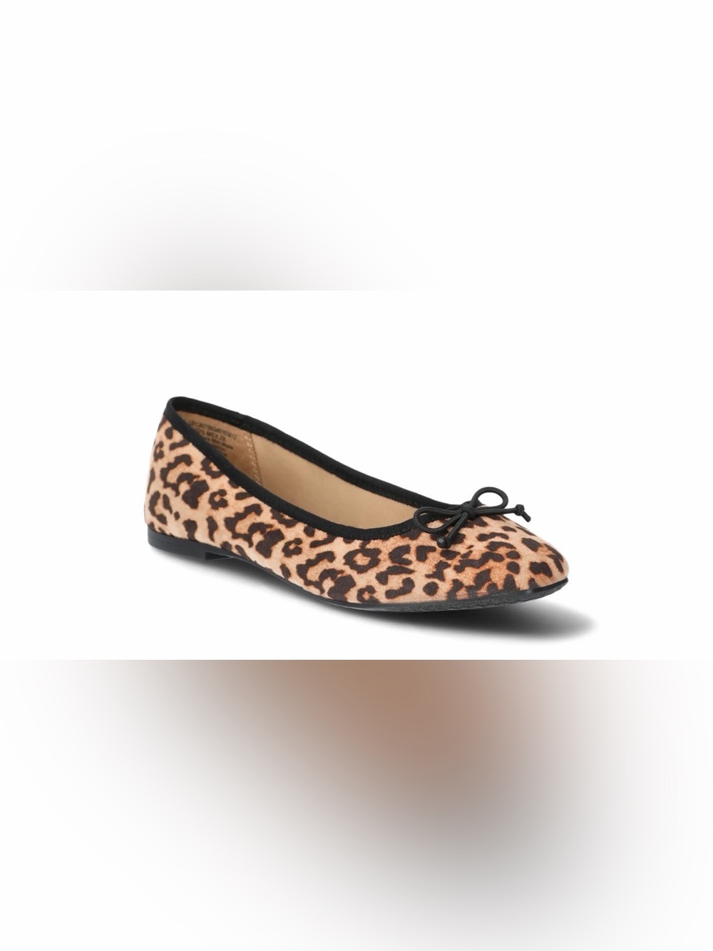 Time and Tru Brown Leopard Flats